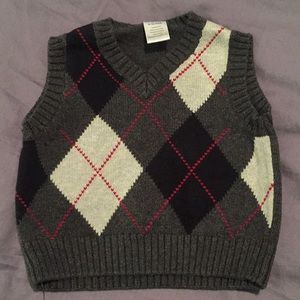 EUC Argyle sweater vest